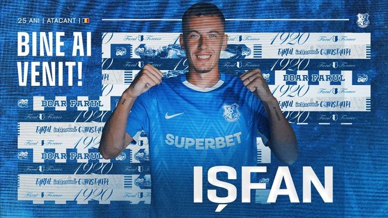 Alexandru Ișfan este noul jucător al Farului Constanța