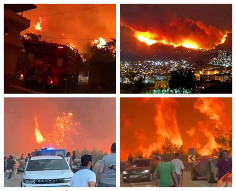 50,5°C în Turcia! Căldură istorică, incendii și zece morți în lupta cu focul
