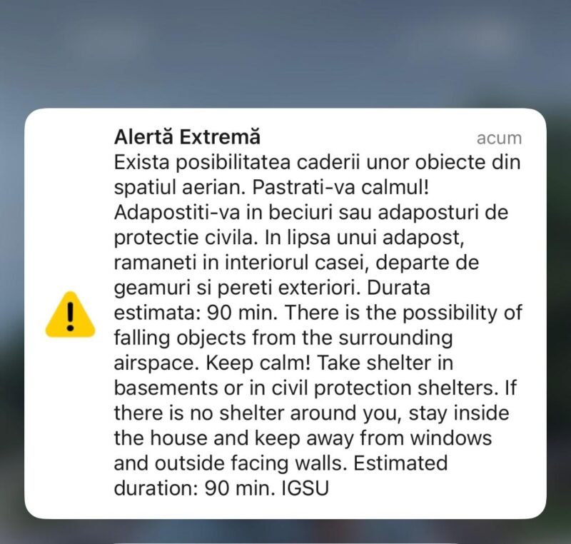Porturile ucrainene de la Dunăre, atacate cu drone: tulceni sfătuiți să se ascundă în beciuri și adăposturi! Două aeronave Typhoon, ridicate de la sol