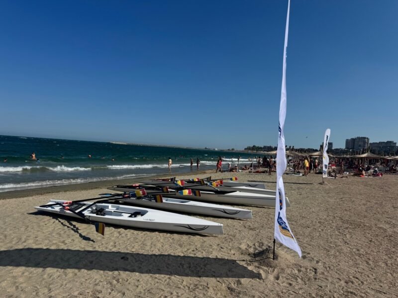 Campionatul Național de Canotaj pe Mare se desfășoară la Constanța! Trei zile pline de energie și spectacol sportiv pe valuri!