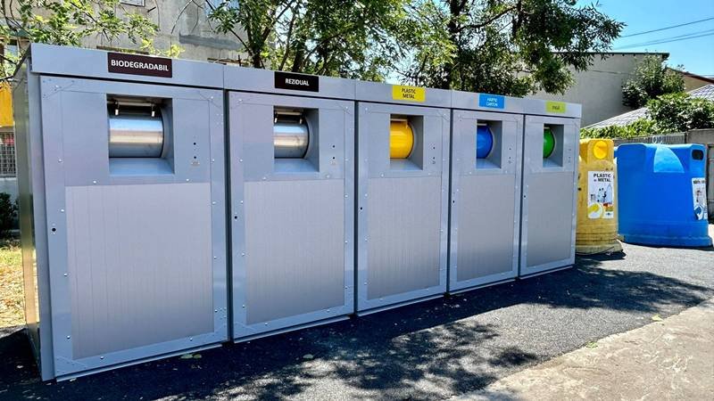 Alte 175 de insule ecologice intră în sistemul de colectare separată a deșeurilor din municipiul Constanța