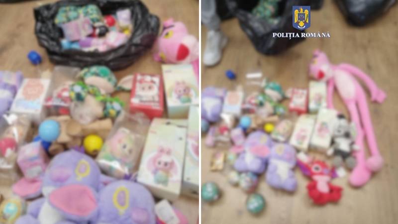 Acțiune de verificare a agenților economici de pe litoral. Polițiștii au descoperit jucării contrafăcute în valoare de 15.000 de lei