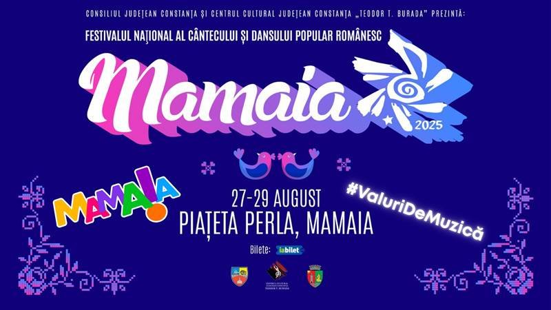 Mamaia se transformă în scena folclorului românesc! Începe Festivalul Național al Cântecului și Dansului Popular