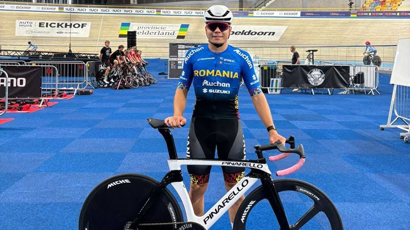 Ciclistul Matei Paris de la CSM Constanța va reprezenta România la Campionatul Mondial de velodrom pentru juniori