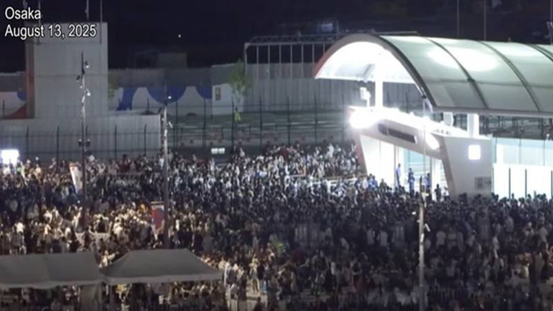 (VIDEO) Pană de curent la Expoziția Mondială de la Osaka. Mii de vizitatori au rămas blocați peste noapte