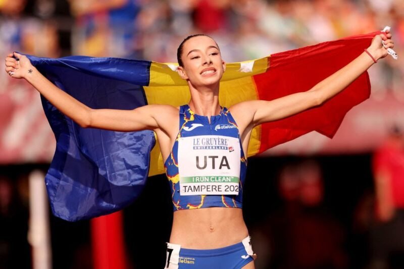 Performanță istorică pentru România! Ștefania Uță, noua stea a atletismului românesc: campioană europeană la doar 17 ani