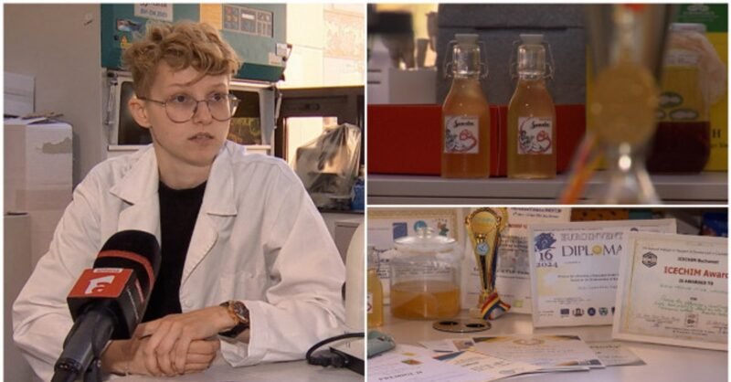 Români cu care ne mândrim! La 22 de ani, Teodora a fost premiată internațional pentru o băutură probiotică revoluționară