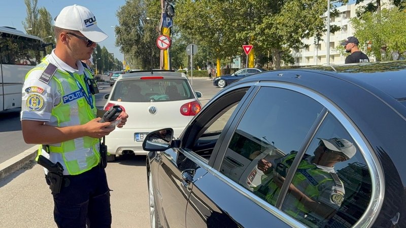 Acțiune a polițiștilor rutieri în Constanța: amenzi de peste 14.000 de lei