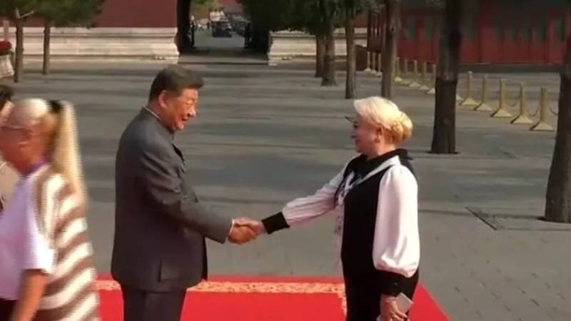 Cum explică Viorica Dăncilă prezența ei la parada militară de la Beijing