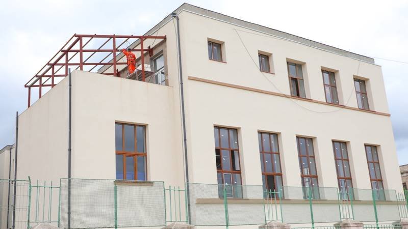 Primăria Constanța: Lucrările de modernizare și reabilitare a Colegiului Național „Mihai Eminescu”, într-un stadiu avansat de execuție
