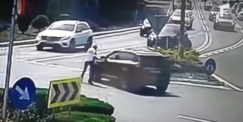 Un patron de cafenea a lovit cu mașina un polițist care dirija circulația la Eforie Nord