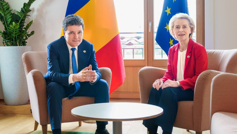 Ursula von der Leyen și președintele Nicușor Dan, vizită la Constanța