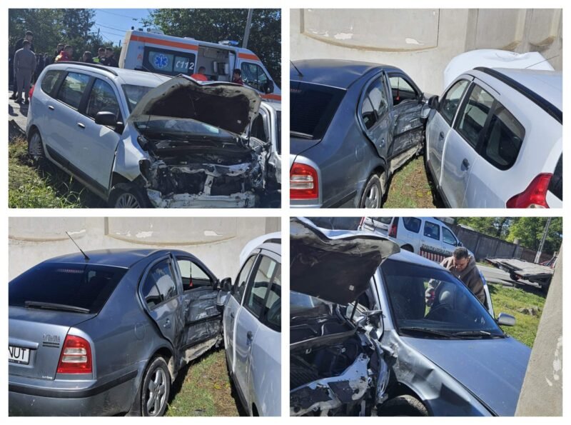 Încă un accident în județul Constanța! Patru persoane, printre care doi copii, au ajuns la spital