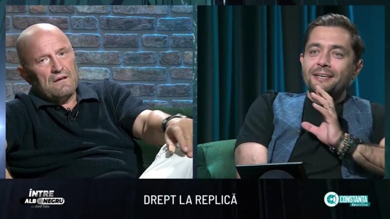 Drept la replică, „Între alb și negru” cu Emil Tatu