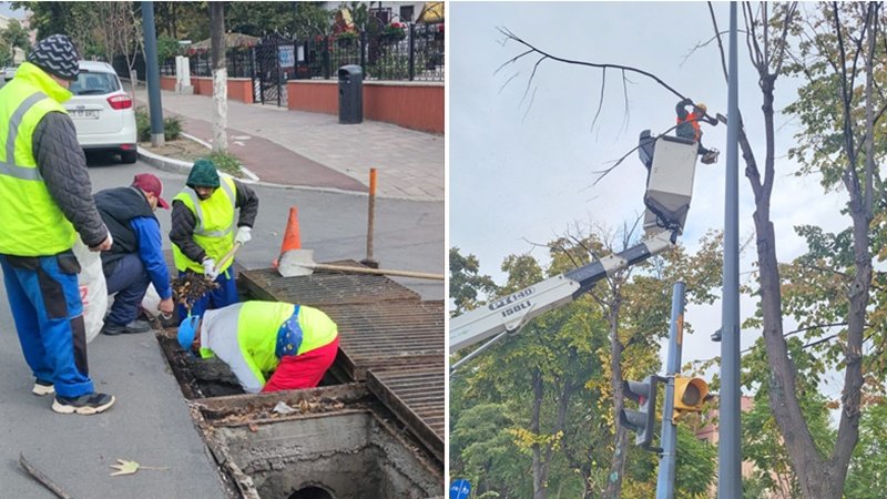 Județul Constanța, sub coduri portocaliu și galben de vreme rea: măsurile luate de municipalitate