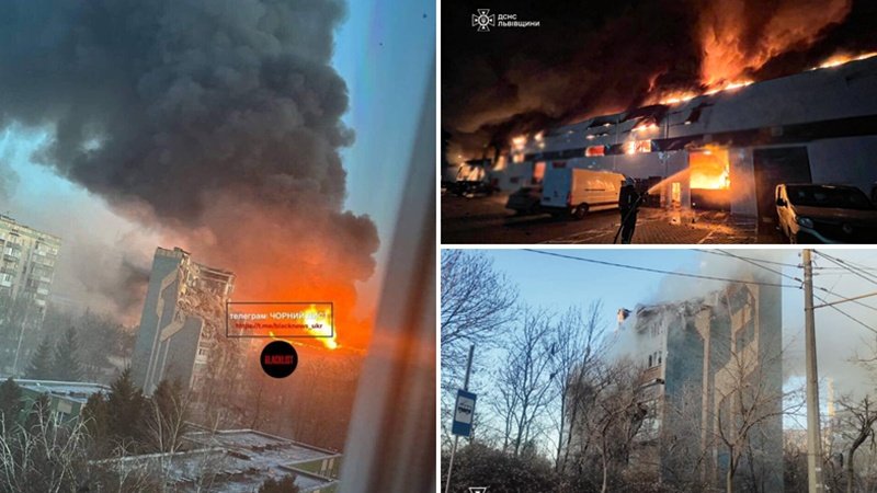 Rusia atacă cu drone și rachete vestul Ucrainei. Polonia și-a închis temporar două aeroporturi și a ridicat în aer avioane de luptă