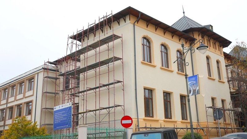 Lucrările de modernizare și reabilitare a Colegiului Național „Mihai Eminescu” Constanța, aproape de finalizare