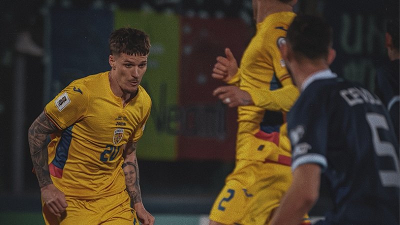 România – San Marino, astăzi, la 21:45. „Tricolorii” joacă ultimul meci din preliminariile Cupei Mondiale 2026