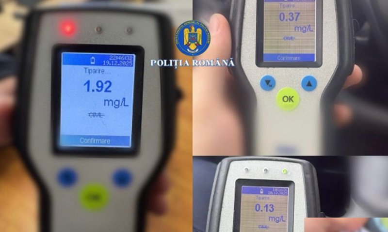 Razie în Constanța. 21 de permise au fost reținute pentru alcool