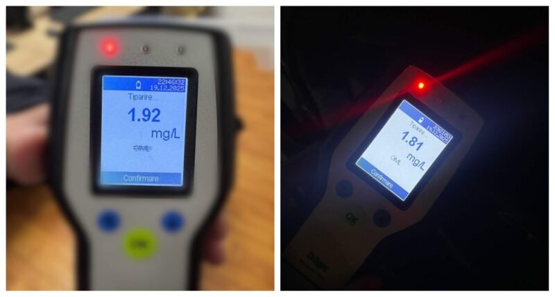 Val de șoferi prinși băuți la volan în Constanța și județ. Poliția continuă anchetele