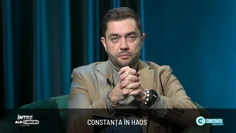 Constanța în haos, „Între alb și negru” cu Emil Tatu