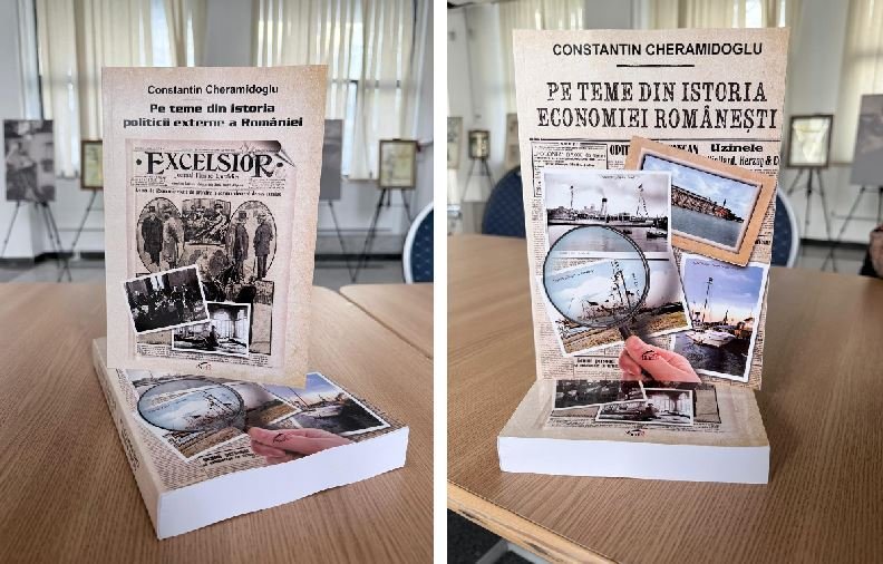 FOTO Eveniment cultural la MINAC: cercetătorul Constantin Cheramidoglu a lansat două volume despre România