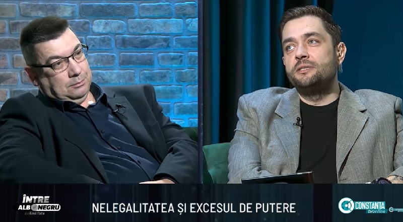 LIVE Adrian Picoiu, la emisiunea „Între alb și negru” pe Constanța TV: „Exclus să-mi dau demisia. Funcția de prefect este una politică!”