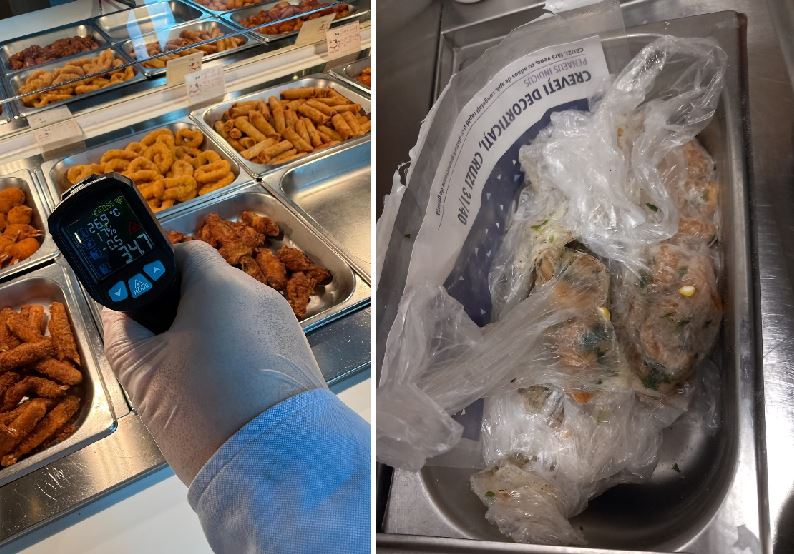 FOTO + VIDEO Mall-urile luate la control: insecte, alimente expirate și ustensile murdare, descoperite de inspectorii ANPC