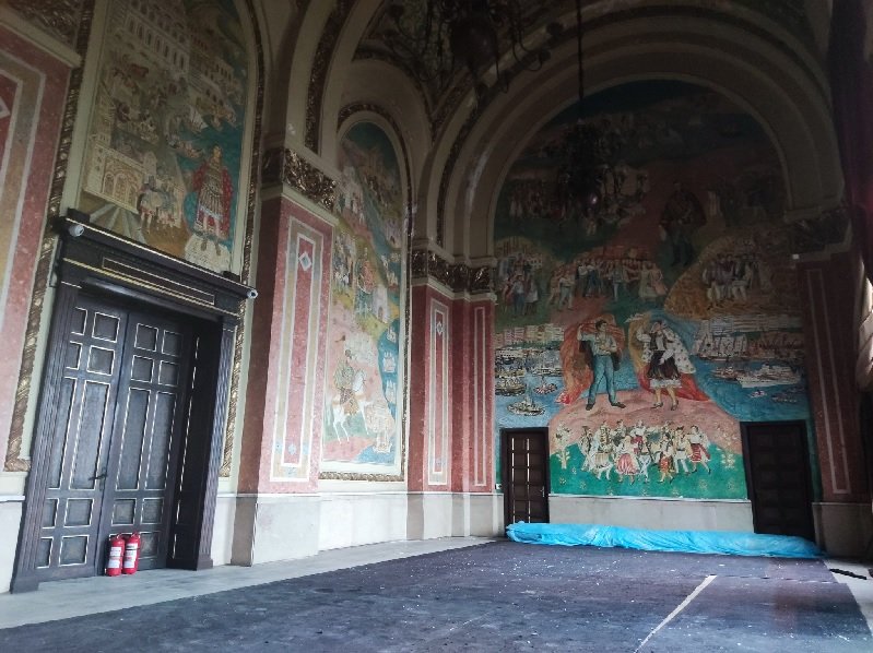 FOTO Au început lucrările de reabilitare la Muzeul de Istorie Națională și Arheologie Constanța