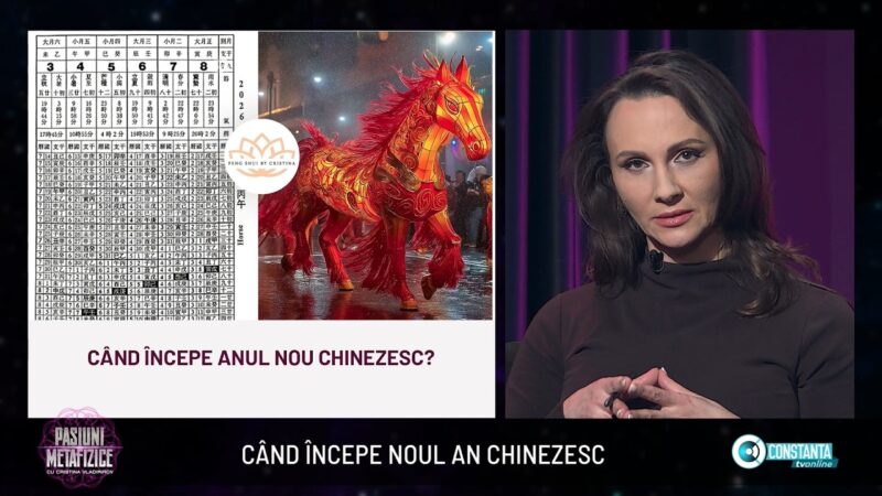 Când începe noul an chinezesc – „Pasiuni Metafizice” cu Cristina Vladimirov