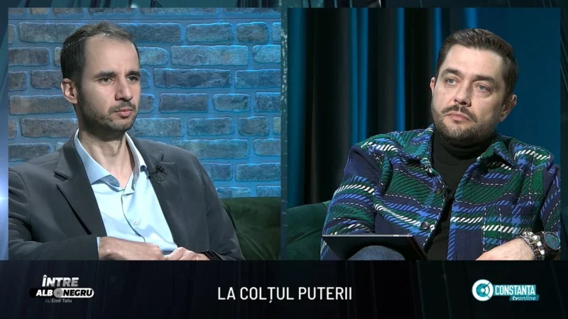 La colțul puterii, „Între alb și negru” cu Emil Tatu