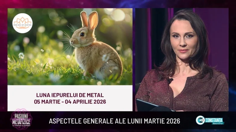 Aspectele generale ale lunii martie 2026 la „Pasiuni Metafizice” cu Cristina Vladimirov