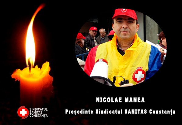 S-a stins din viață președintele Sindicatului Sanitas Constanța. „A fost un om cu o conștiință impecabilă, o forță de muncă rară și un suflet de o bunătate care ne-a atins pe toți”