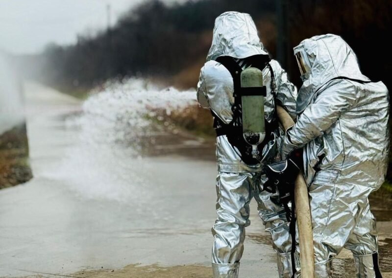 Fum toxic, accidente și intervenții salvatoare: exercițiu de amploare a Oil Terminal Platforma Sud