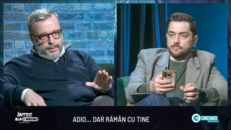 Adio… dar rămân cu tine, „Între alb și negru” cu Emil Tatu