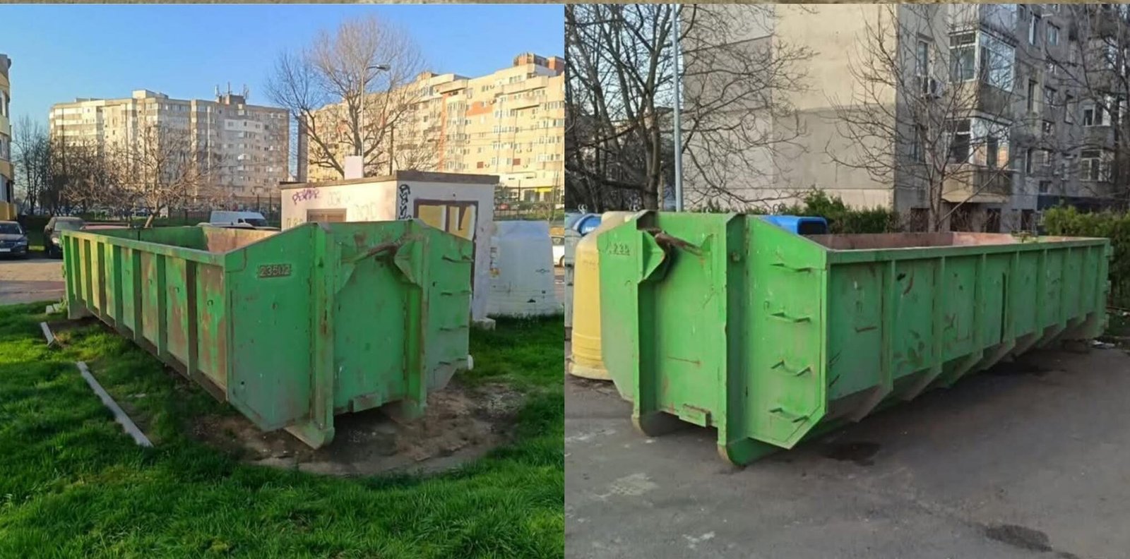 Aveți deșeuri voluminoase de aruncat? Unde sunt amplasate containerele speciale