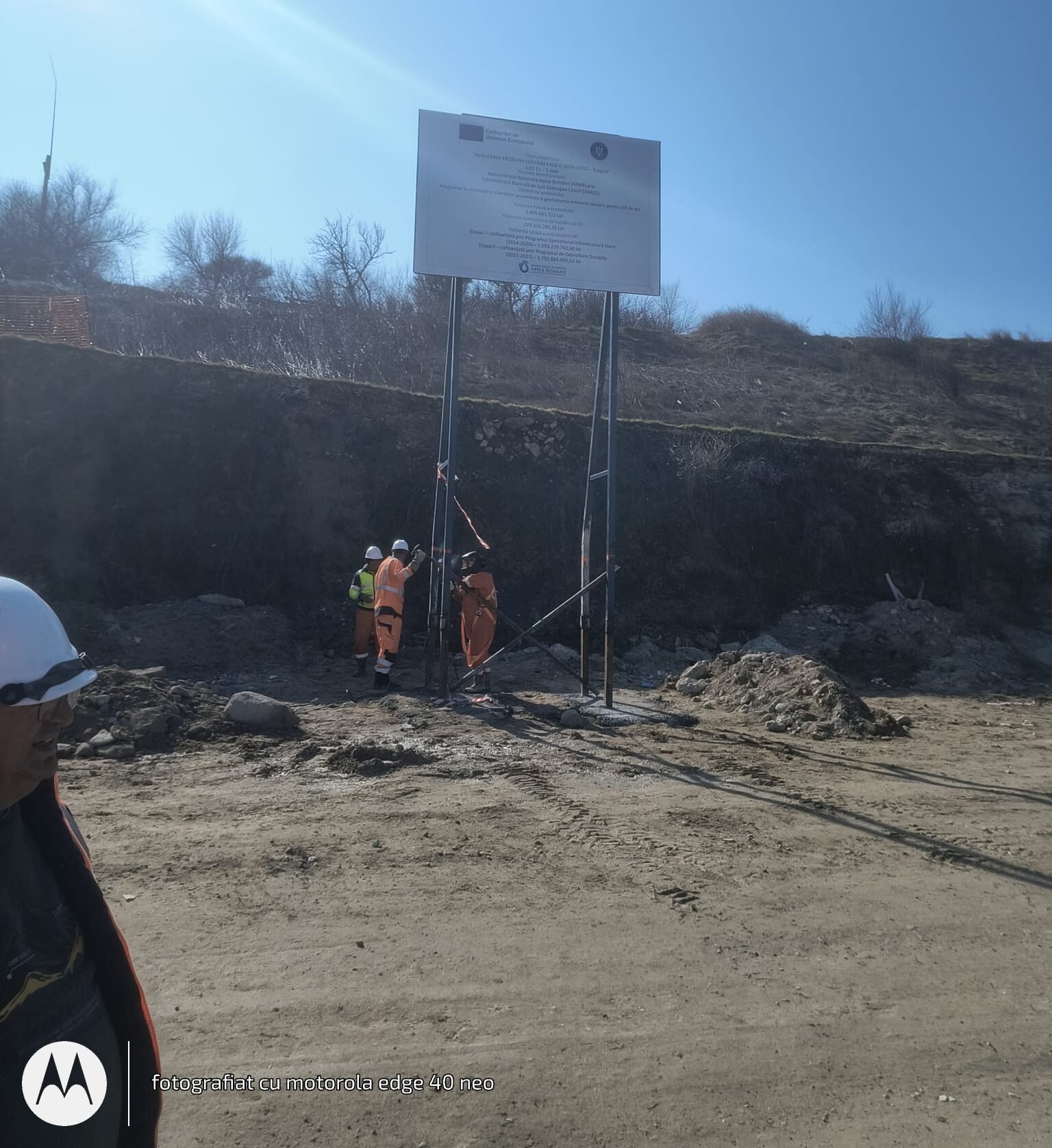 Lucrări ample pentru protejarea litoralului, în zona 2 Mai. Intervenții pentru combaterea eroziunii costiere