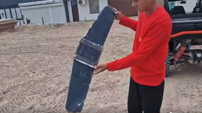 Anchetă după ce un fragment de dronă a fost găsit pe plaja din Eforie Nord
