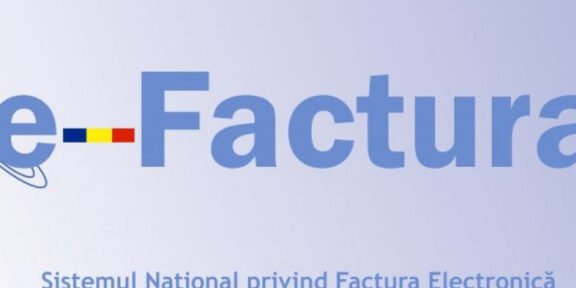 Logo for e-Factura: National System for Electronic Invoicing (Romania)