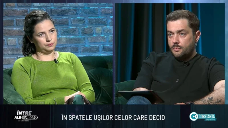 În spatele ușilor celor care decid, „Între alb și negru” cu Emil Tatu
