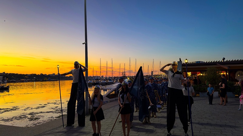 Marșul Luminilor a deschis oficial sezonul de evenimente din Portul Tomis