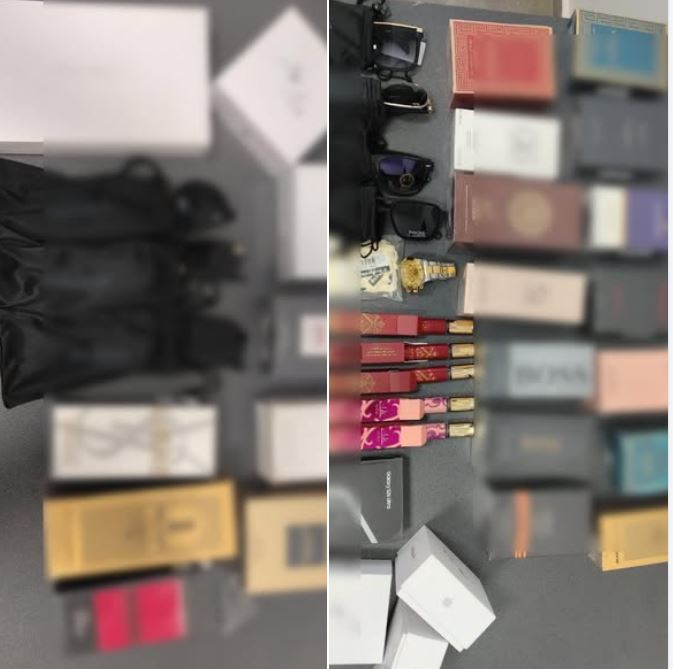 Acțiune în Mamaia. Parfumuri, Apple Watch și Rolex suspecte de contrafacere, ridicate de polițiștii locali