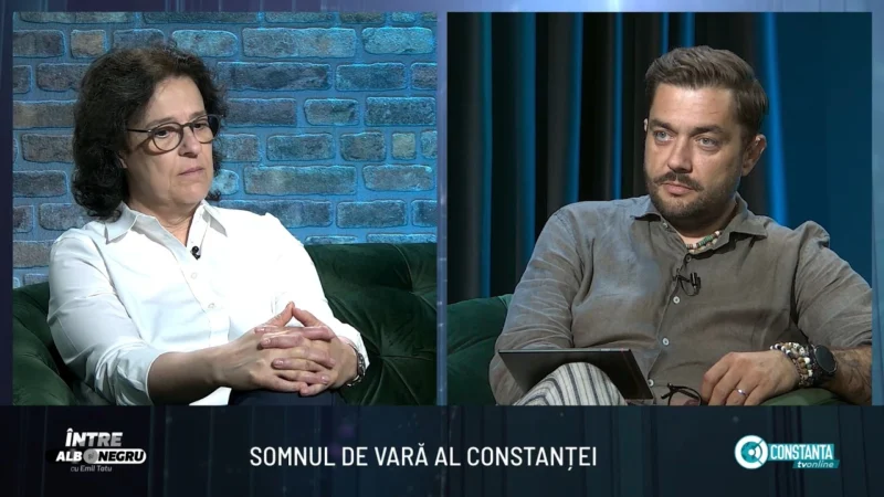 Somnul de vară al Constanței, „Între alb și negru” cu Emil Tatu