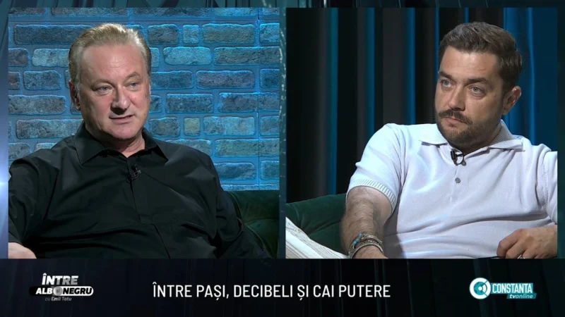 Între pași, decibeli și cai putere, „Între alb și negru” cu Emil Tatu