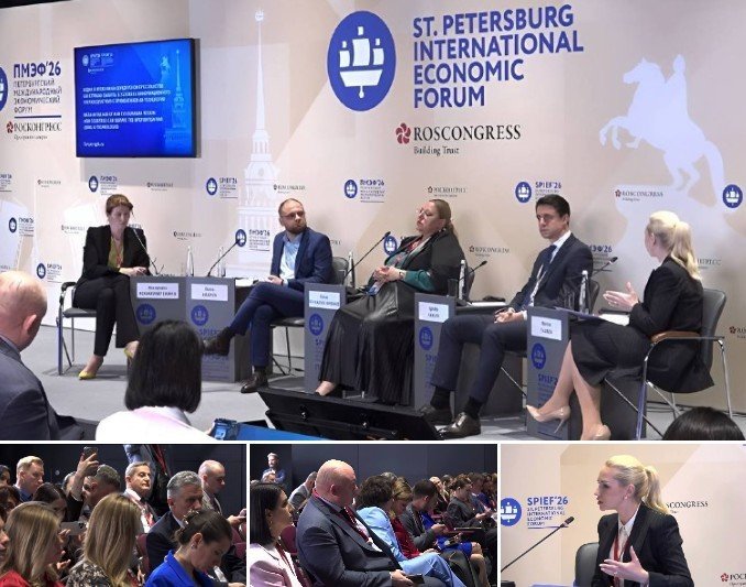 Diana Șoșoacă participă la Forumul Economic de la Sankt Petersburg, alături de fugara Marina Tauber