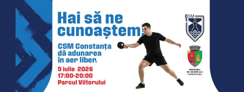 Constănțenii, invitați, duminică, la o după-amiază dedicată sportului. Evenimentul în Parcul Viitorului