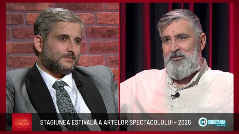 Stagiunea estivală a artelor spectacolului – 2026 (2), „Dincolo de cortină” cu Dan Cojocaru