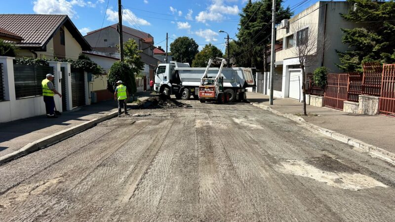 Restricții de trafic pe strada Turda din Constanța, pentru lucrări de asfaltare