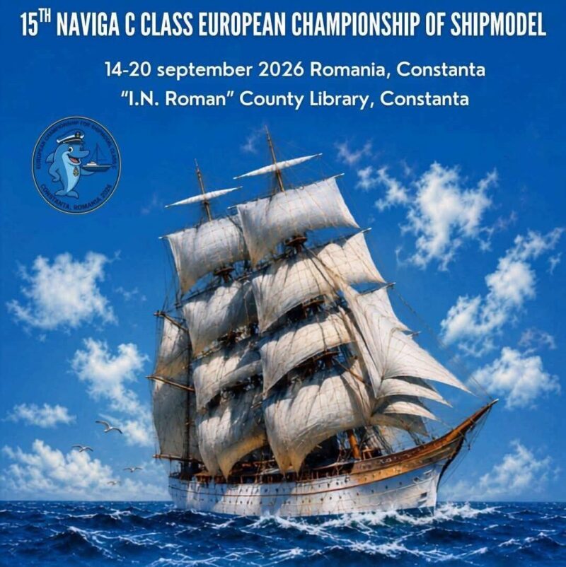 Campionatul European de Navomodelism, la Biblioteca Județeană Constanța. 223 de machete pot fi admirate de public