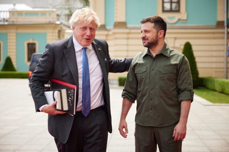 Atacuri în Ucraina, la graniţa cu Polonia. Un tren în care se aflau Boris Johnson şi un fost şef CIA a fost evacuat